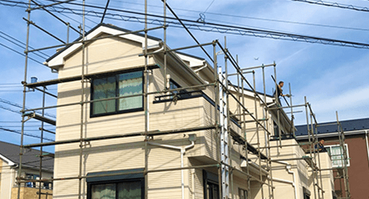戸建て足場